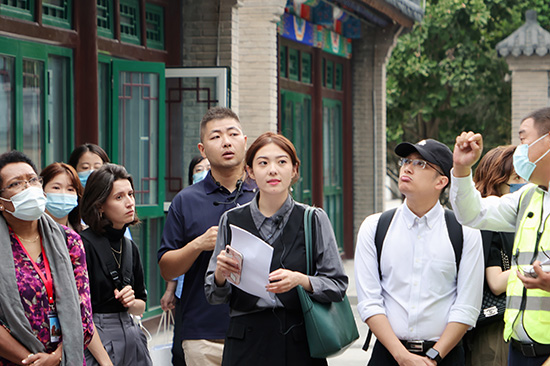 13名外媒记者参访中建北京大运河5A级景区创建EPC项目2.jpg